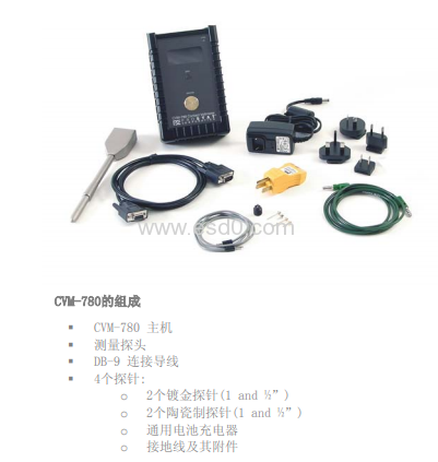 CVM-780 测量并显示实时静电压数据、操作说明-静电防护(ESD)圈-记录